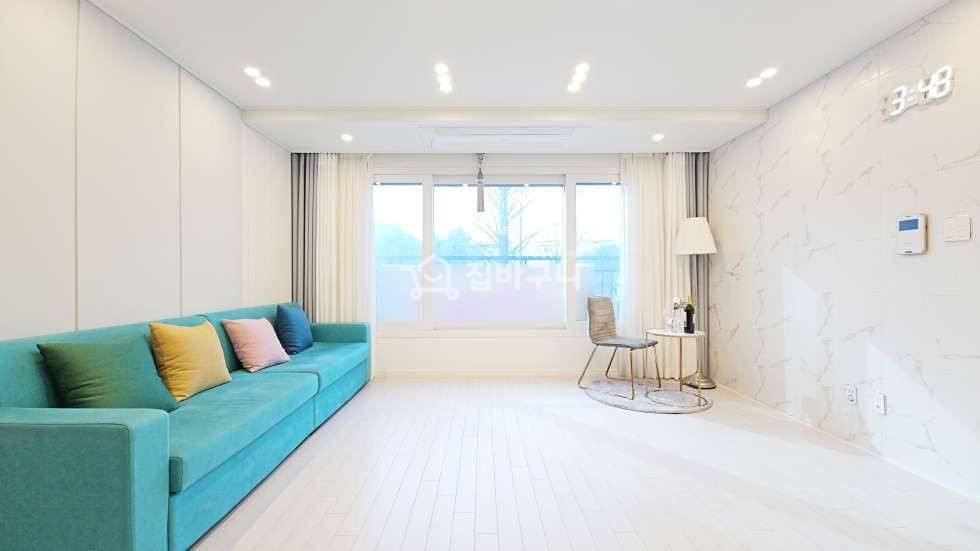 경기 안산상록구 부곡동 사면 대리석 시공 & 전세대 확트인 팍세권~! 안산 3룸 분양 매물번호 12662 사진 2