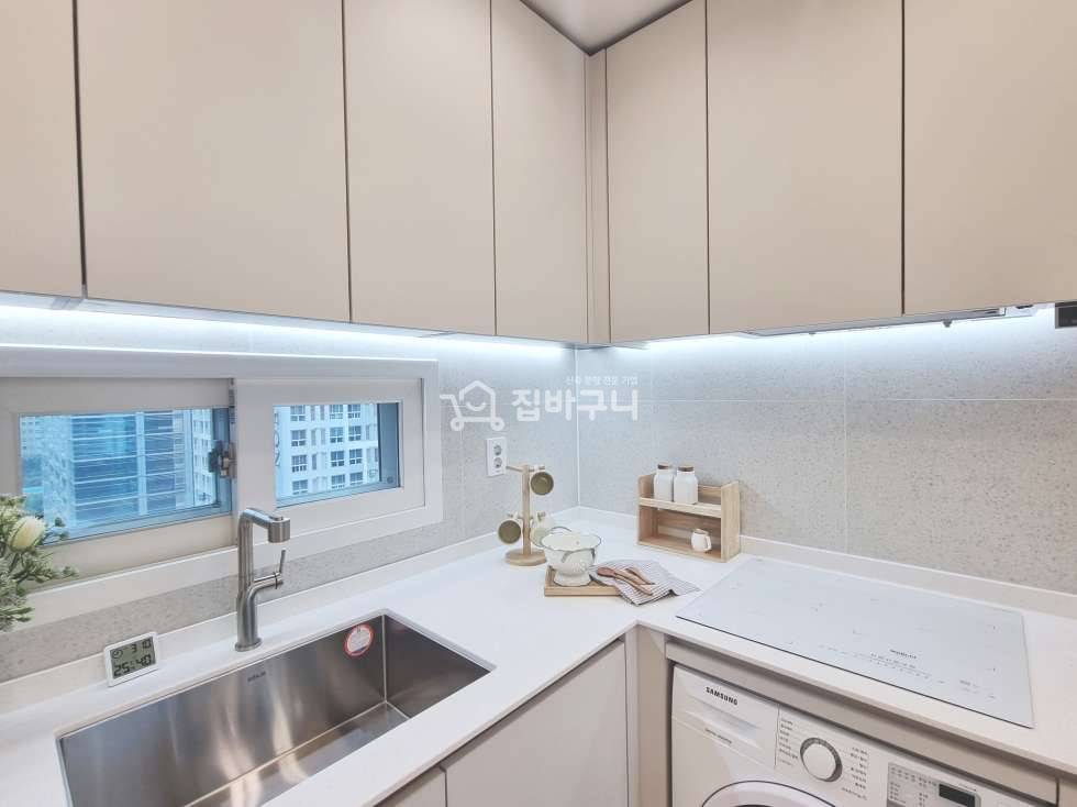 서울 금천구 가산동 안양천 뷰를 가진 깔끔한 풀옵션 서울 가산디지털단지역 2룸 분양 매물번호 12560 사진 6